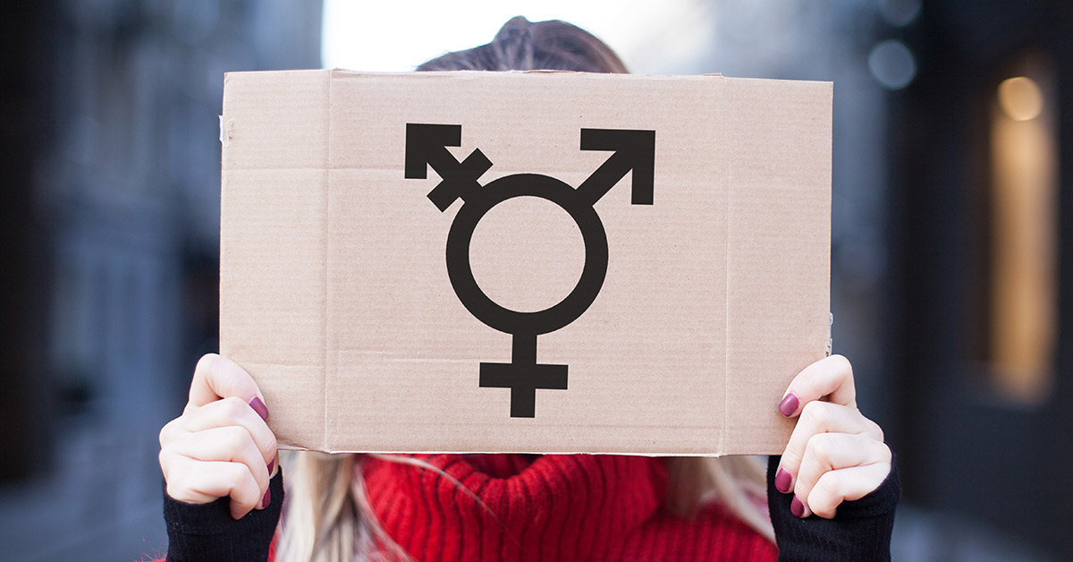 person holding gender illustration