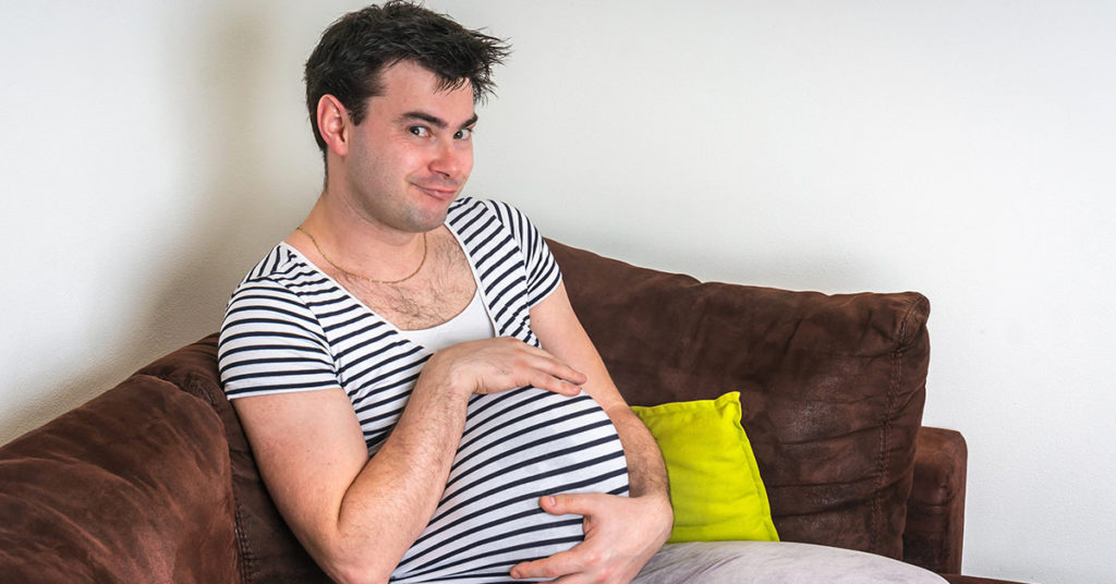 Trans man who gave birth to healthy baby boy opens up about pregnancy as a man - Featured image