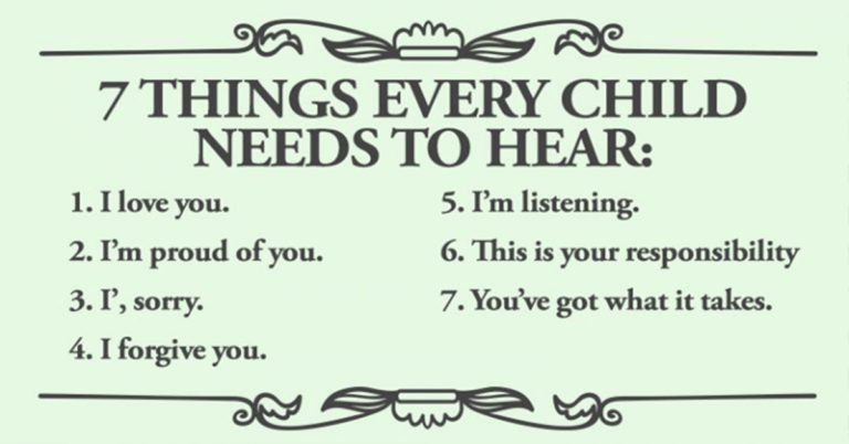 7 Things You Should Always Say To Your Child - Featured image