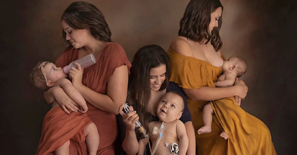 These powerful photos prove feeding a baby is beautiful no matter how you do it - Featured image