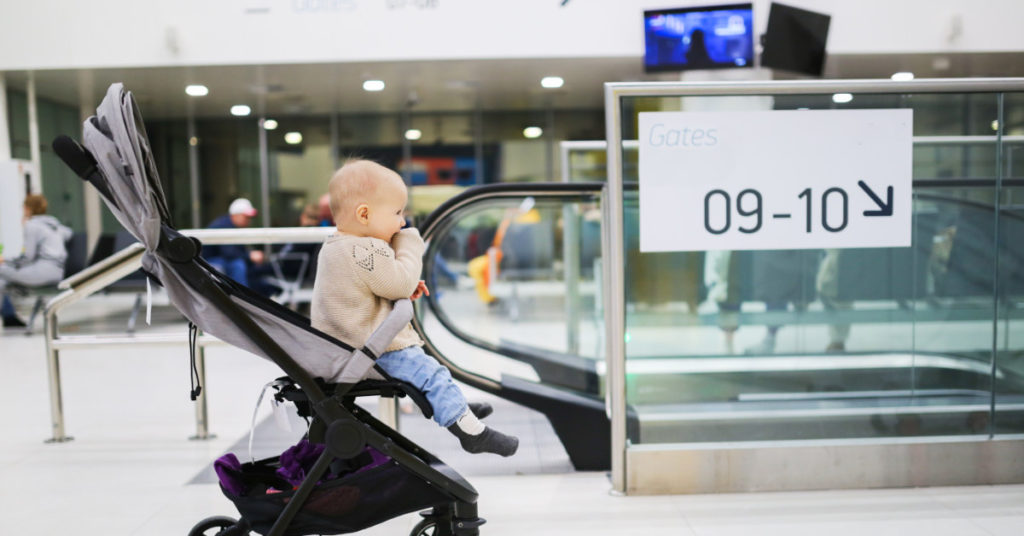 A Plane Was Forced To Turn Back Around After Mom Informs Crew She Forgot Her Baby At The Airport - Featured image