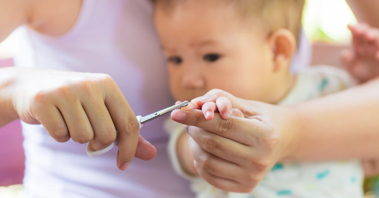 Mom Gives Her Baby Stiletto Manicure, Posts On Social Media Offering Them To Others - Featured image