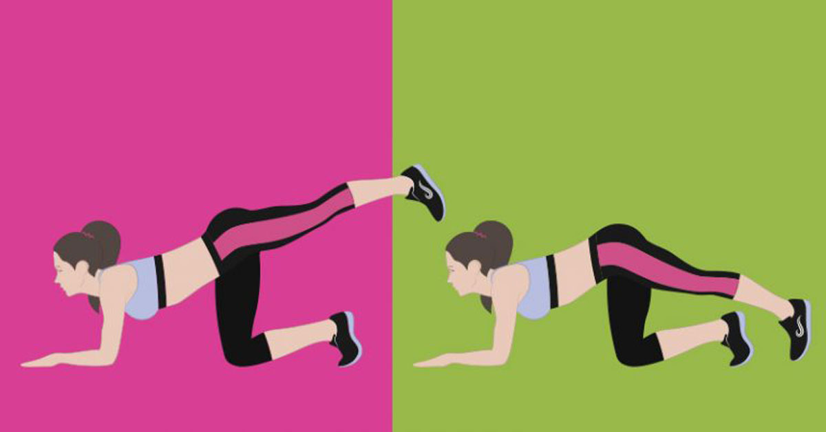 graphic of a woman working out