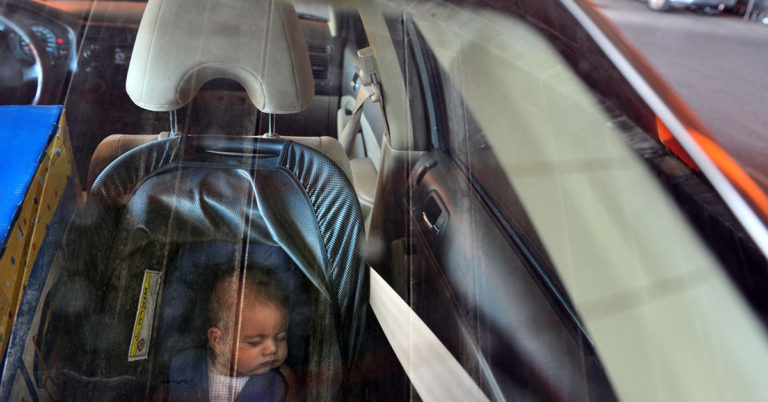 Woman Shares Trick To Remind Herself Of Baby In Back Seat - Featured image