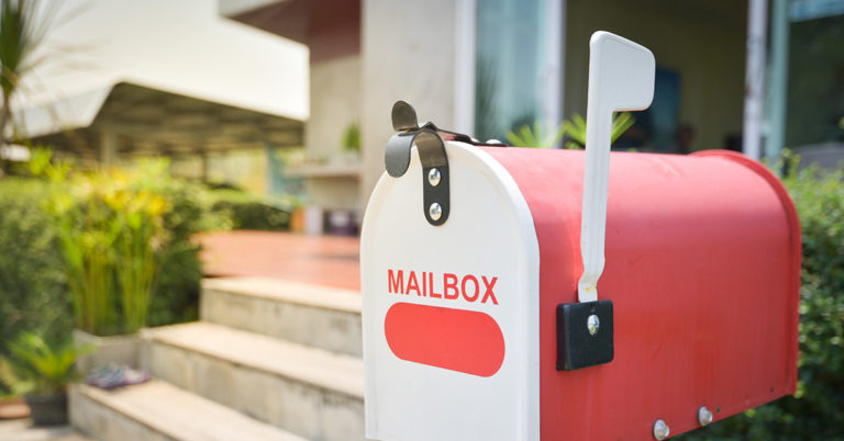 What It Means If You Find A Dryer Sheet In Your Mailbox - Featured image