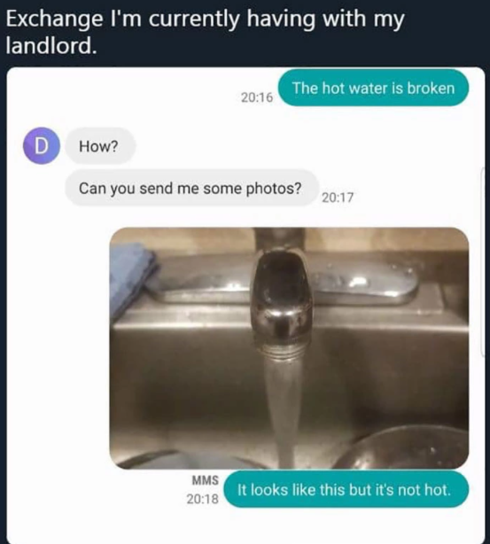 tap, water, text