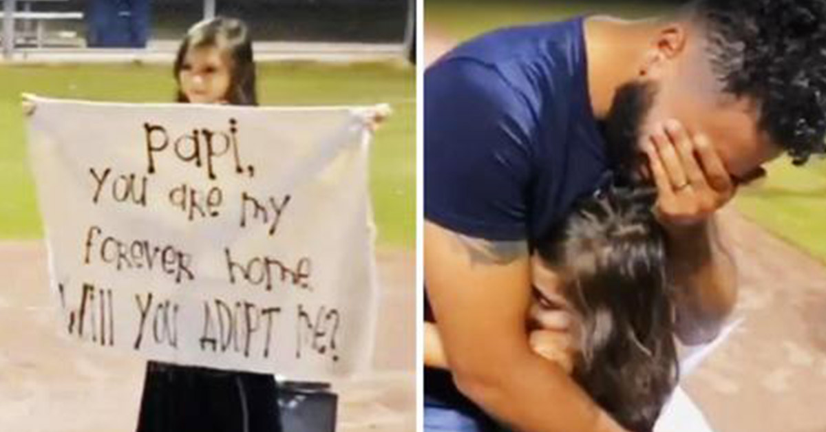 Age Girl Asks Marine Stepdad To Officially Adopt Her Secret Life Of Mom