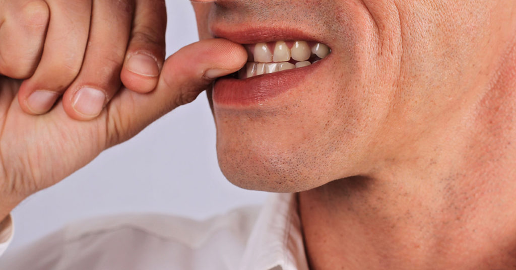 Dad Nearly Died From Biting His Fingernails – After it Triggered Sepsis Infection - Featured image