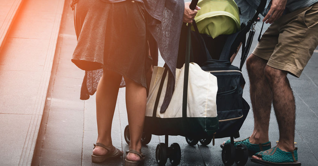 Man Helps Woman Lift Stroller, Later Sees Cross Necklace He Buried with His Child on Her Baby – a Short Story - Featured image