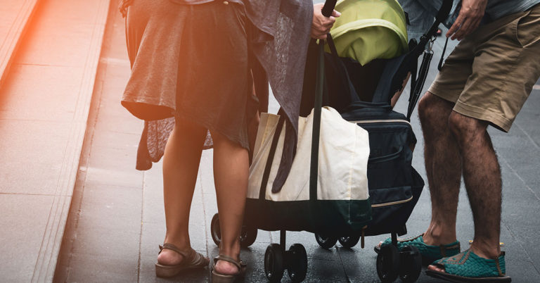 Man Helps Woman Lift Stroller, Later Sees Cross Necklace He Buried with His Child on Her Baby – a Short Story - Featured image