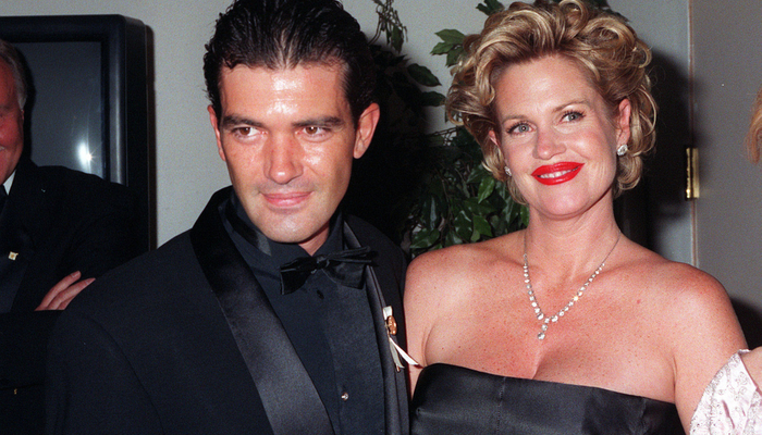 Antonio Banderas & Melanie Griffith at the Carousel of Hope Ball in 1996