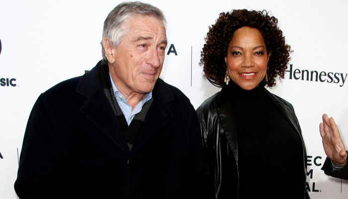 Robert De Niro and Grace Hightower at the world premiere of "Time Is Illmatic" at the 2014 TriBeCa Film Festival