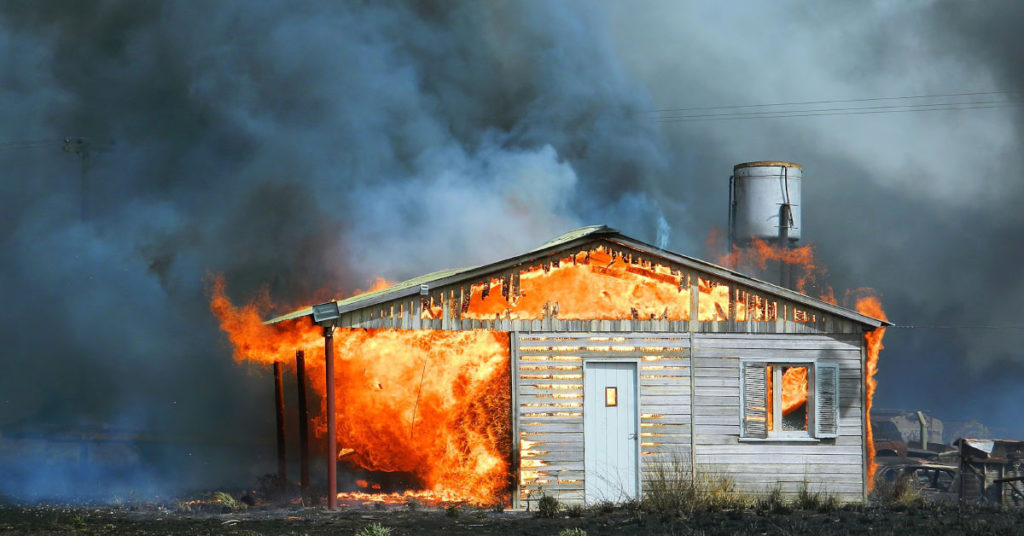 Brave Little 7-Year-Old Rushes Back Into Burning House To Save His Baby Sister - Featured image