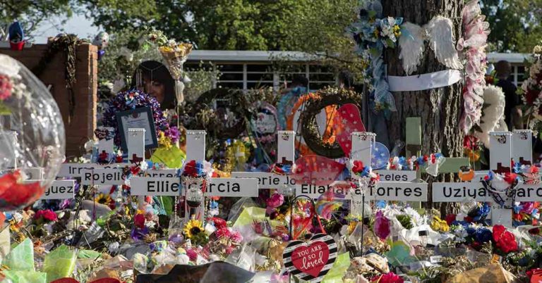 Video shows husband visiting hero teacher wife’s memorial hours before he died ‘of broken heart’ - Featured image