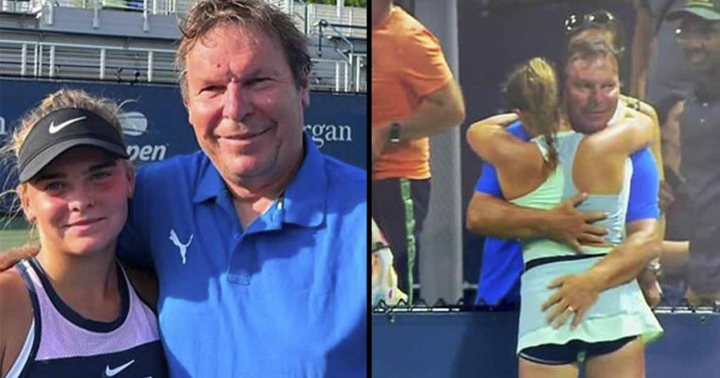 16-year-old tennis star responds to outrage over father and coach's 'i...