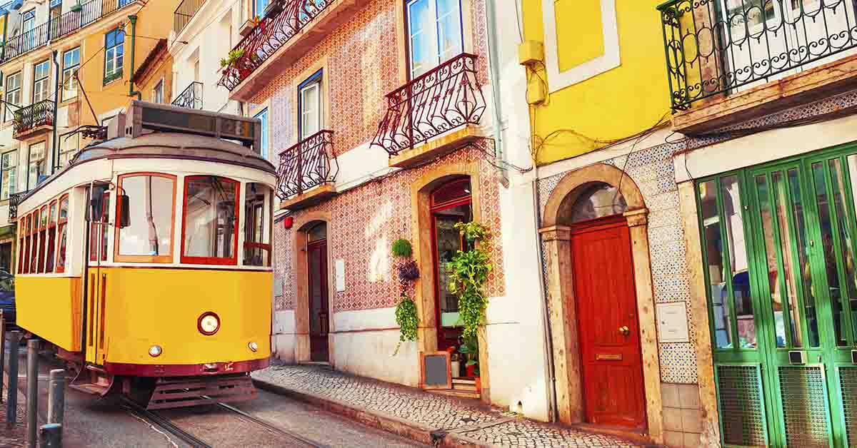 street car in Portugal