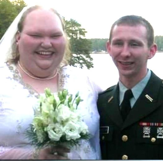 ugly couple wedding