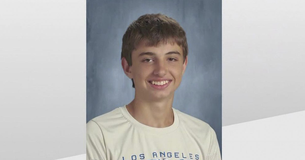 View of 15-year-old dies by suicide 2 days after telling his mom he was being ...