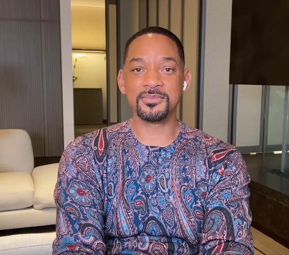 Will Smith addressing his fans