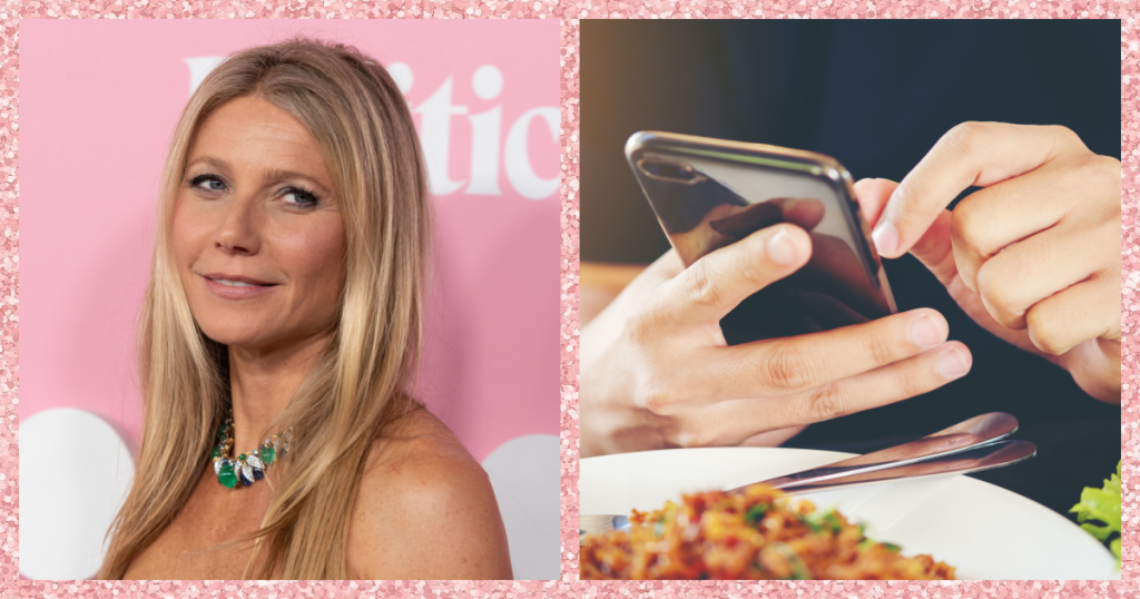 Gwyneth Paltrow Bans Children from Using Mobile Phones at the Dinner Table - Featured image