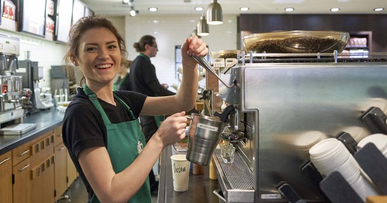 Starbucks barista’s viral video about making ‘a grown adult their 6am milkshake’ sparks debate - Featured image