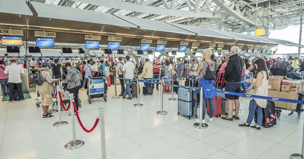 Couple Leaves Their Baby At Airport Check-in - Featured image