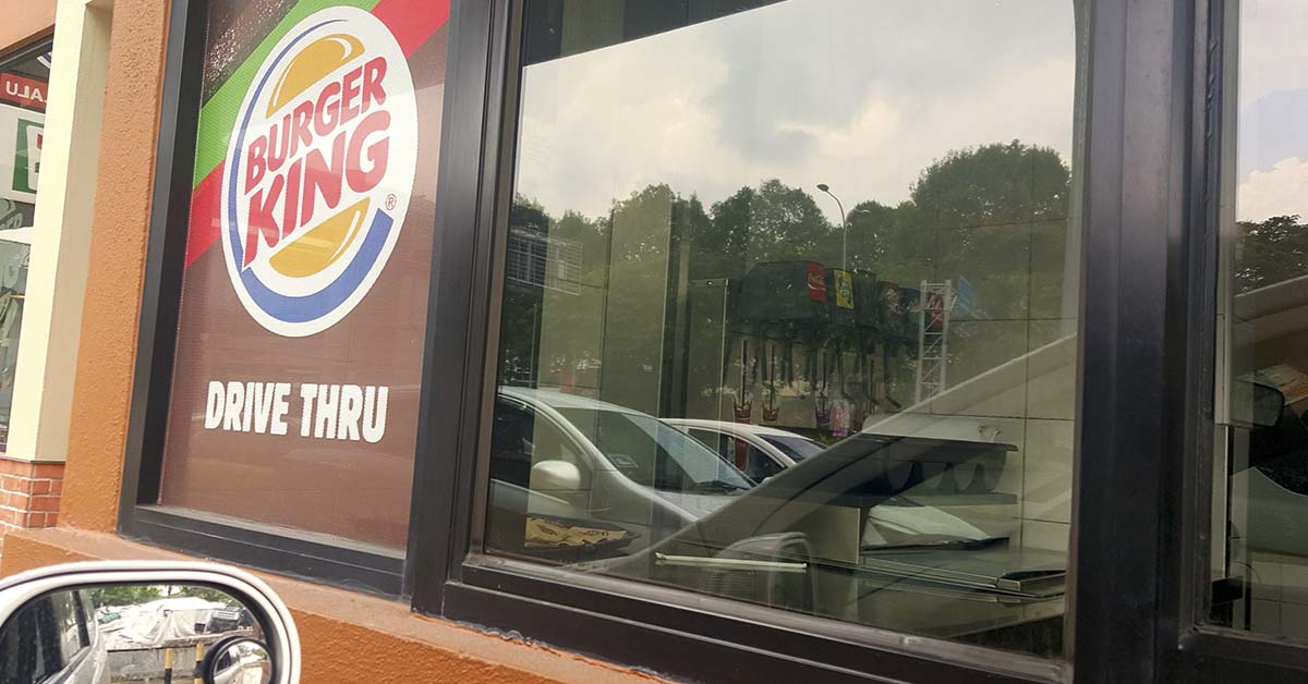 Burger King Drive through