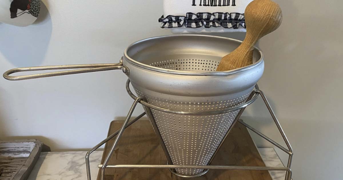 Secrets From Grandma’s Kitchen The Cone Strainer Is The Versatile