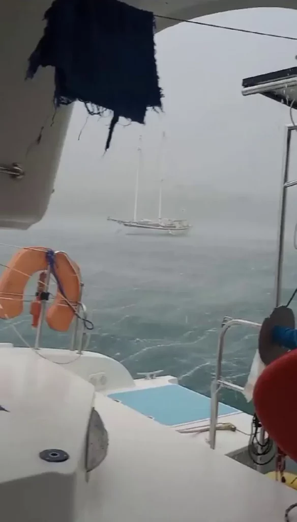 Storm in the Carribbean