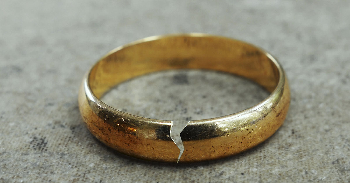 broken wedding band