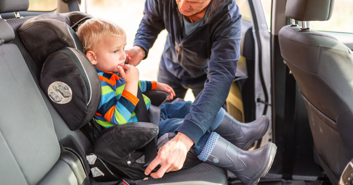 Mom's 'nagging' text about baby's car seat saved his life in car wreck