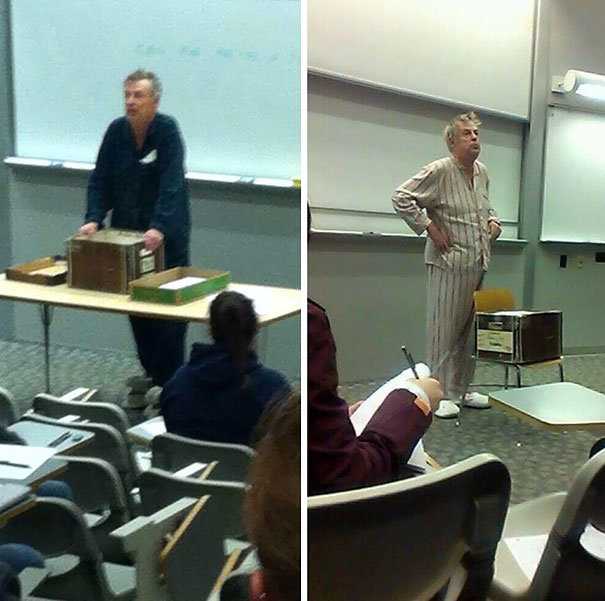 Teachers in pajamas