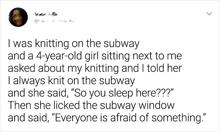Funny girl licked window on subway