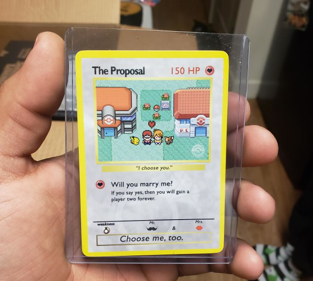 Pokemon proposal card