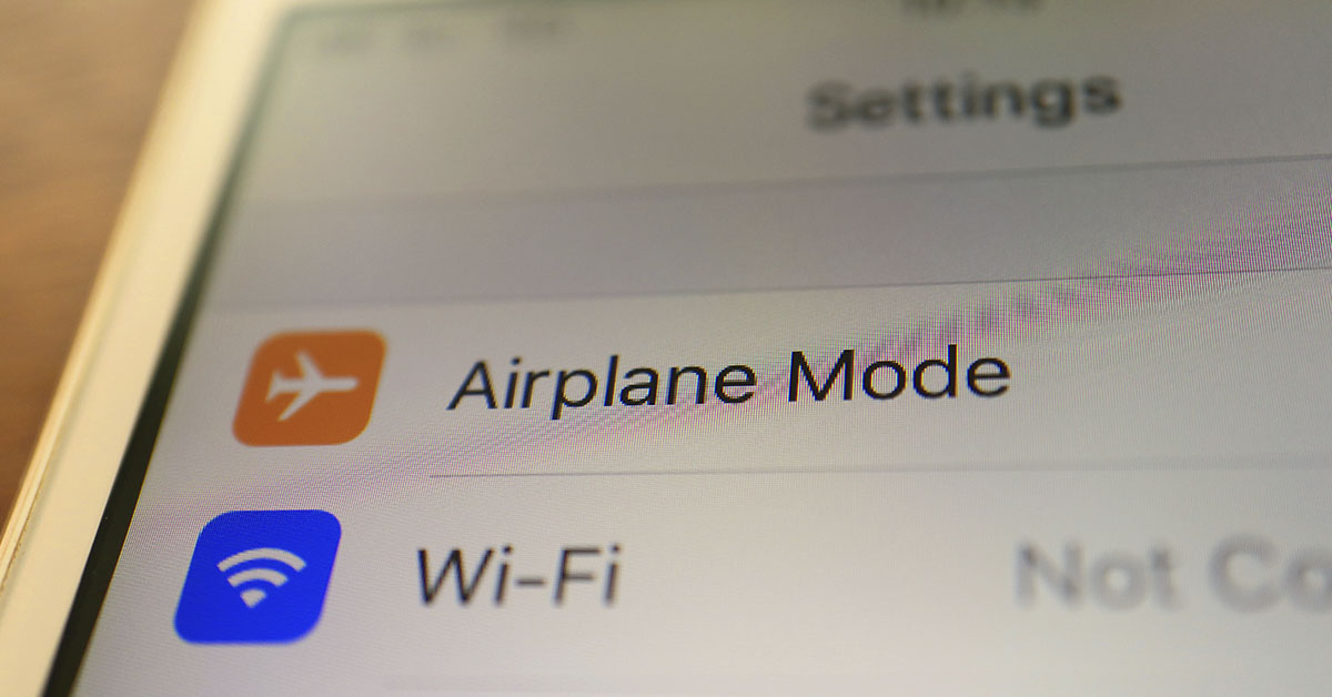 phone airplane mode