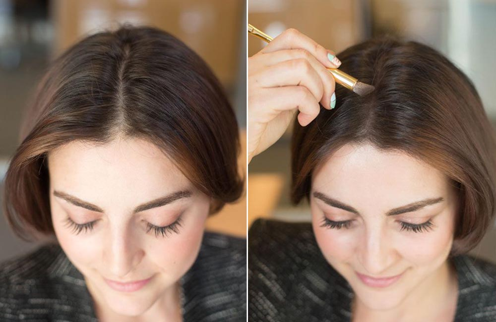beauty hacks: Using Eyeshadow to Create the Illusion of Thicker Hair