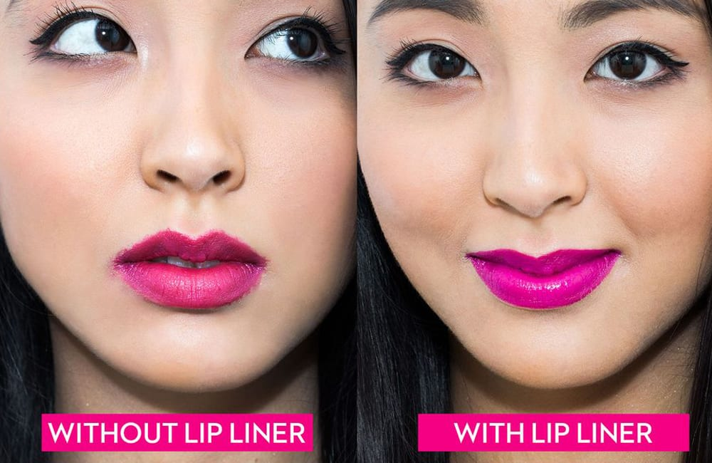 Lip liner plays a crucial role in achieving a plump pout.