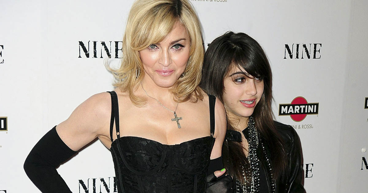 Madonna with daughter, Lourdes Leon