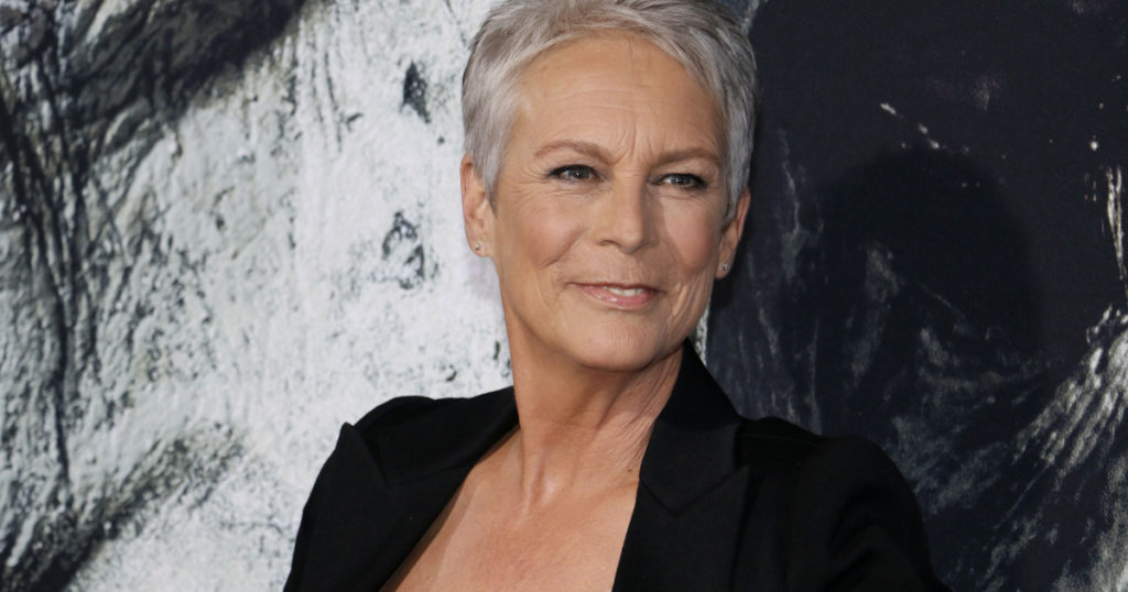 Jamie Lee Curtis at the Los Angeles premiere of 'Halloween' held at the TCL Chinese Theatre in Hollywood, USA on October 17, 2018.