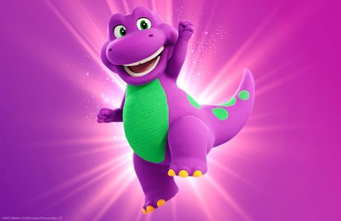 Mattel's new Barnie, announced in 2023