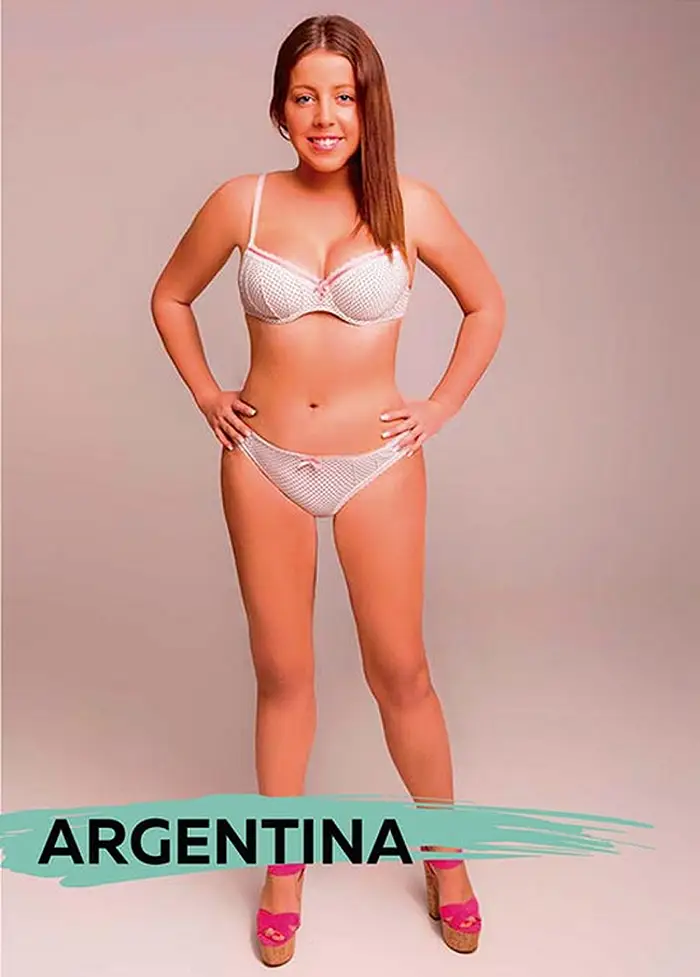 Argentina Gave the model a virtual tummy tuck and breast lift.