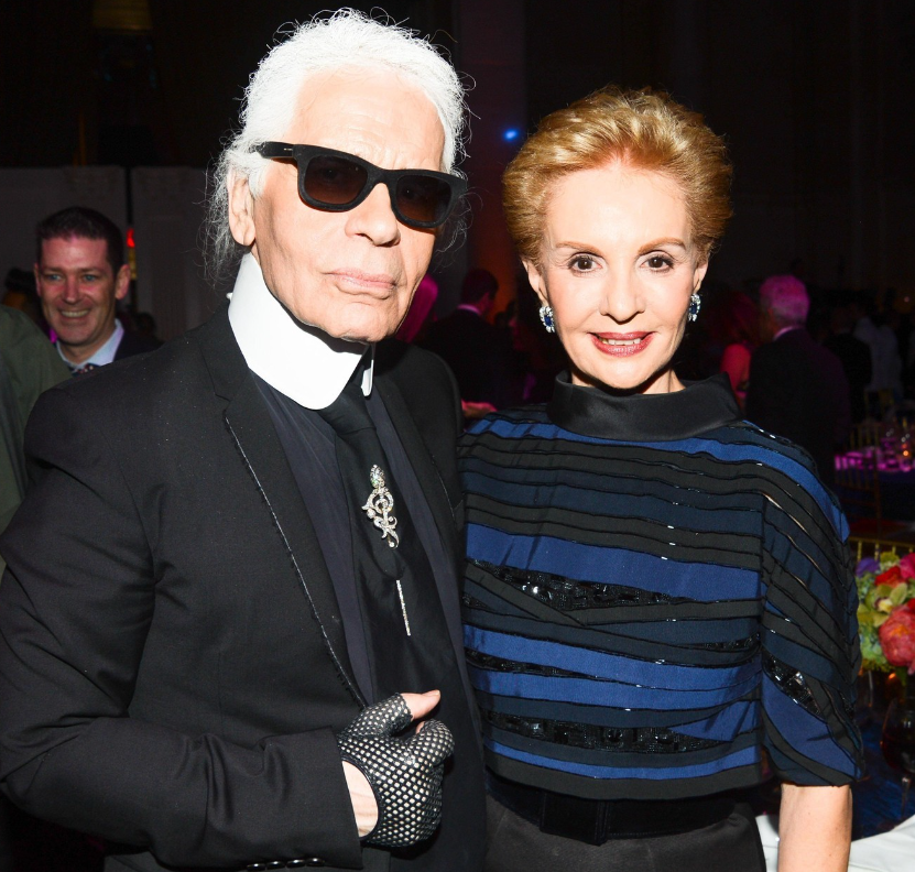 Carolina Herrera remembers Karl Lagerfeld, ahead of this year’s Costume Institute exhibition A LINE OF BEAUTY, a retrospective and celebration of Lagerfeld’s life and body of work.