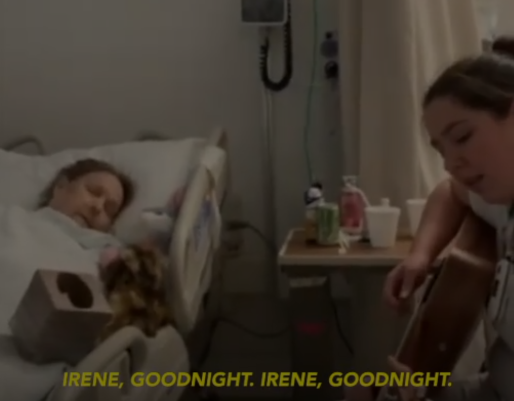 Annamarie Berg looked after patient Irene Rosipajla for a minimum of 20 days while she was in the hospital