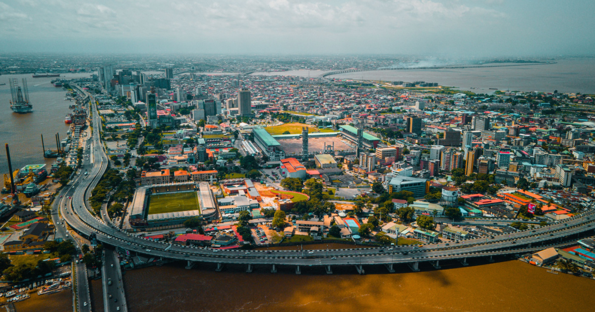 Marina, Lagos Island, Lagos - Nigeria - October 5 2021: