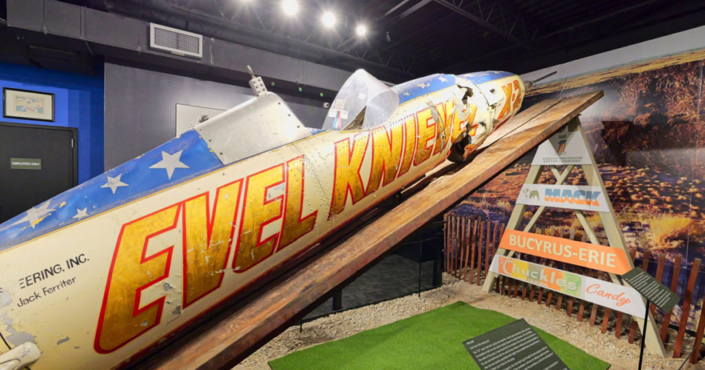 Topeka, Kansas - 22 de julio de 2023: Museo Evel Knievel en Topeka, KS