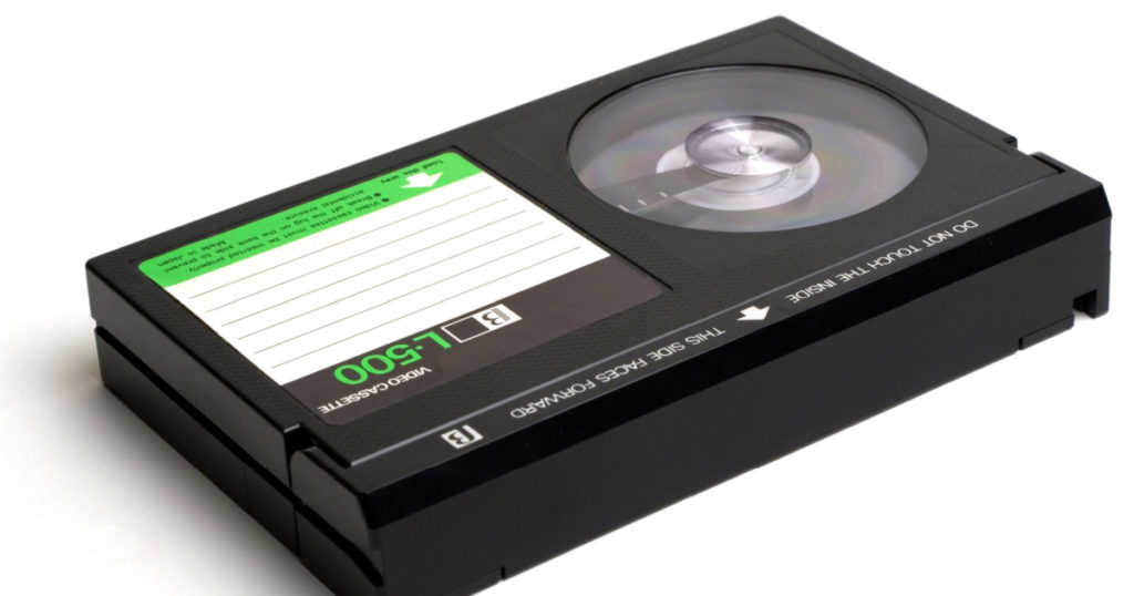 Betamax/Betacam video cassette