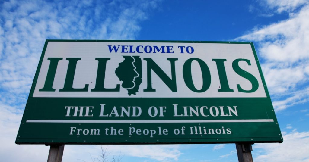 "Welcome to Illinois"", Alton, IL.,