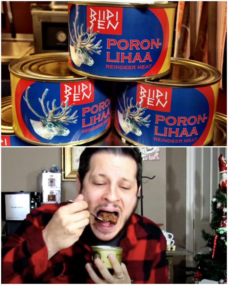 canned food Reindeer Meat