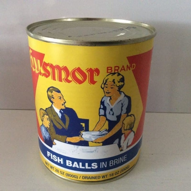 canned food Fish Balls in Brine