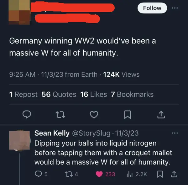 On World War II